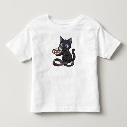 "Nieuwsgierigheid is het begin van wijsheid." Kinder Shirts (Voorkant)