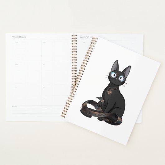 "Nieuwsgierigheid is het begin van wijsheid." Planner (Display)