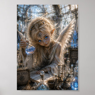 Nieuwsgierigheid / Kleine Alchemist / Kristal Kas Poster