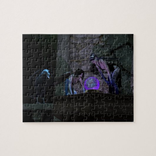 Nieuwsgierigheid Legpuzzel (Horizontaal)