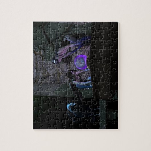 Nieuwsgierigheid Legpuzzel (Verticaal)