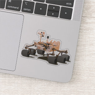 Nieuwsgierigheid Mars Rover Sticker