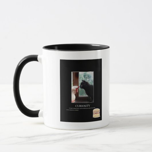 nieuwsgierigheid mok (Links)