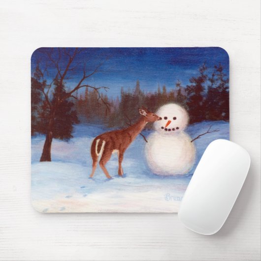 nieuwsgierigheid muismat (Met muis)