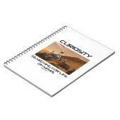 nieuwsgierigheid naar leven op Mars (Mars Rover) Notitieboek (Linkerzijde)