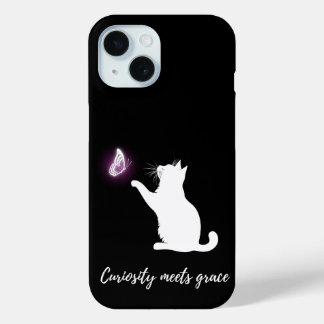 Nieuwsgierigheid ontmoet gratie iPhone 15 case