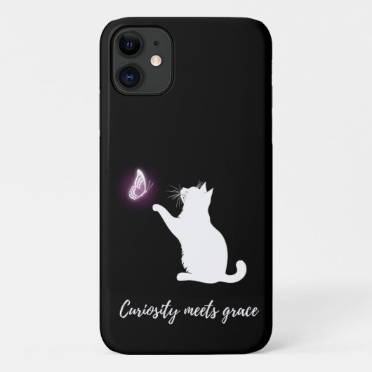 Nieuwsgierigheid ontmoet gratie Case-Mate iPhone case (Achterkant)