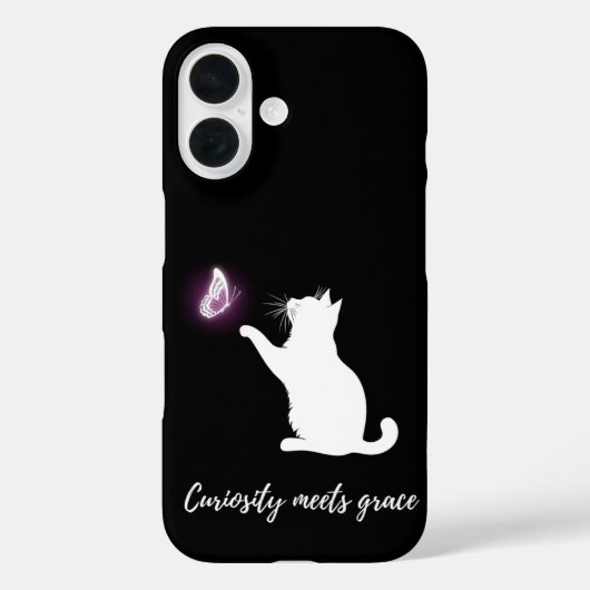 Nieuwsgierigheid ontmoet gratie Case-Mate iPhone case (Achterkant)
