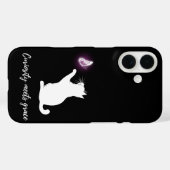 Nieuwsgierigheid ontmoet gratie Case-Mate iPhone case (Achterkant (horizontaal))