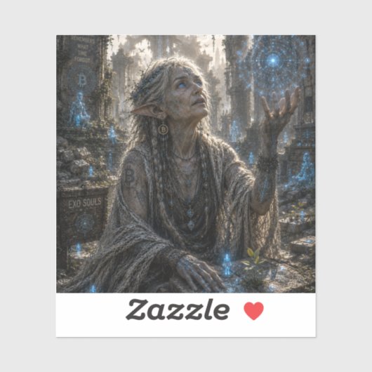 Nieuwsgierigheid / Oracle / Vergeten Tempel Sticker (Vel)