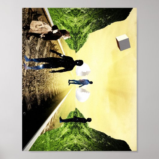 nieuwsgierigheid poster (Voorkant)