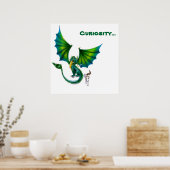Nieuwsgierigheid... Poster (Keuken)