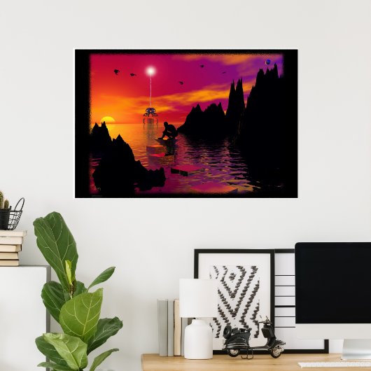 Nieuwsgierigheid... Poster (Thuiskantoor)