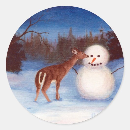 Nieuwsgierigheid sticker (Voorkant)