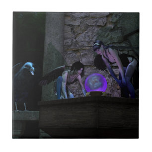 Nieuwsgierigheid Tegeltje