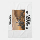 Nieuwsgierigheid van het leven op Mars Martian Rov Theedoek (Verticaal)