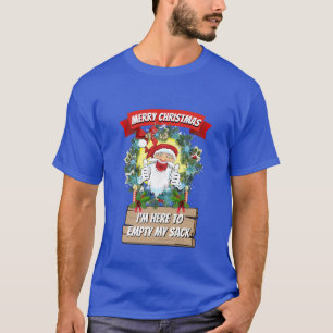Nieuwsgierigheid van Kerstmis... ik ben hier om m' T-shirt