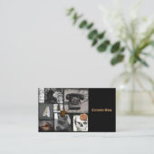 nieuwsgierigheid visitekaartje (Staand voorkant)