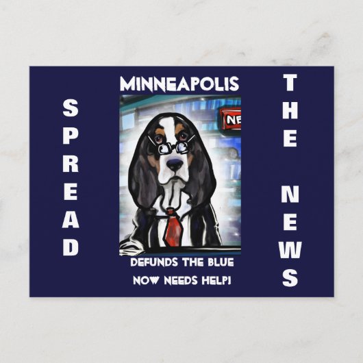 NIEUWSHOND BRIEFKAART (Voorkant)