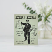  nieuwshuwelijk sparen de datum aankondigingskaart (Staand voorkant)