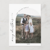 Nieuwsjaar van de moderne Boho Arch in Review Feestdagenkaart (Voorkant)