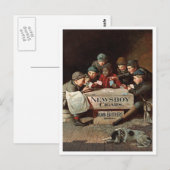 Nieuwsjongens Sigaren, 1894 Briefkaart (Voorkant / Achterkant)