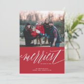 Nieuwskaart voor feestdagen feestdagenkaart (Staand voorkant)