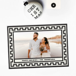 Nieuwskaart voor Tegel met Kerstmis van de moderne Kaart