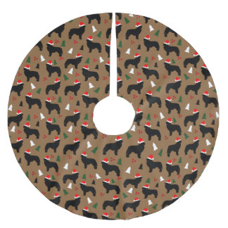 Nieuwskerstcadeaus Santa Hat Newfoundland Dogs Ker Kerstboom Rok