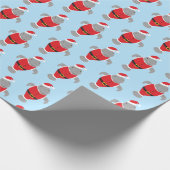 Nieuwskerstkerstmanateeg Cadeaupapier (Hoek)