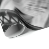 NIEUWSPAPERS OP DE WALSTREET JOURNAL RACK CADEAUPAPIER (Rol Hoek)