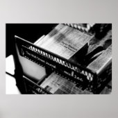 NIEUWSPAPERS OP DE WALSTREET JOURNAL RACK POSTER (Voorkant)