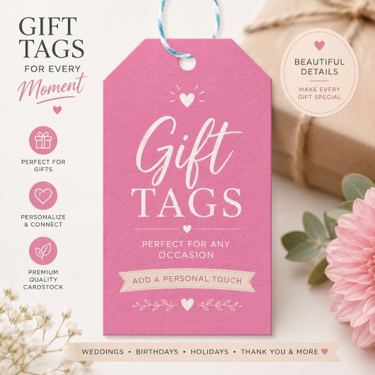 Nieuwste aangepaste tekstlogo cadeaukaartjes cadeaulabel