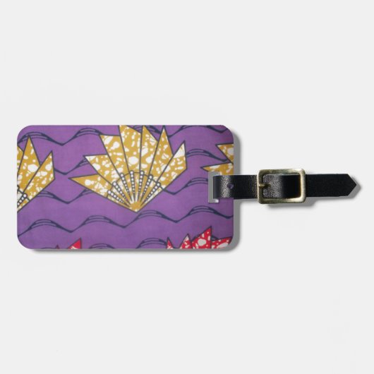 Nieuwste Afrika met traditionele Mode kunst Bagagelabel (Voorkant horizontaal)