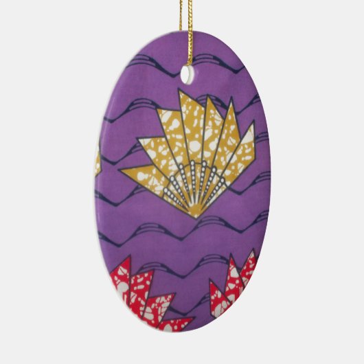 Nieuwste Afrika met traditionele Mode kunst Keramisch Ornament (Rechts)