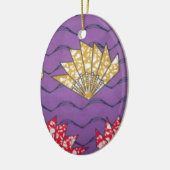 Nieuwste Afrika met traditionele Mode kunst Keramisch Ornament (Links)