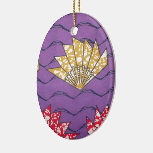 Nieuwste Afrika met traditionele Mode kunst Keramisch Ornament (Links)