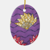 Nieuwste Afrika met traditionele Mode kunst Keramisch Ornament (Voorkant)