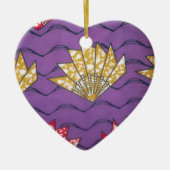 Nieuwste Afrika met traditionele Mode kunst Keramisch Ornament (Voorkant)