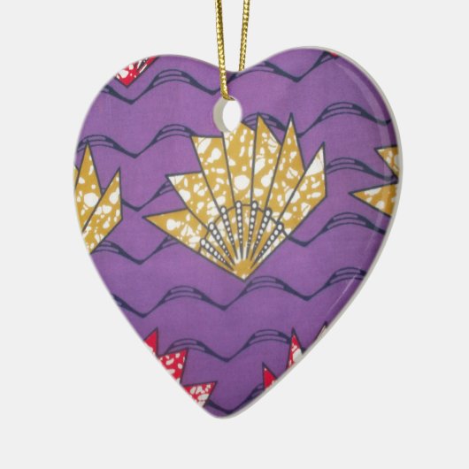 Nieuwste Afrika met traditionele Mode kunst Keramisch Ornament (Links)