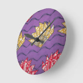 Nieuwste Afrika met traditionele Mode kunst Ronde Klok (Hoek)