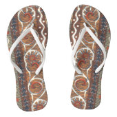 Nieuwste Afrikaanse Mode kleuren traditioneel ontw Teenslippers (Voetbed)