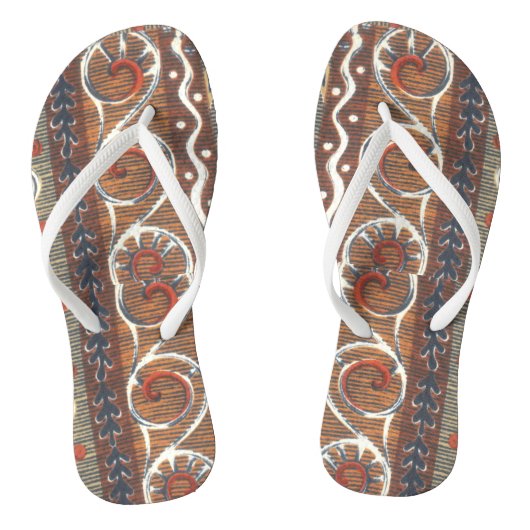 Nieuwste Afrikaanse Mode kleuren traditioneel ontw Teenslippers (Voetbed)