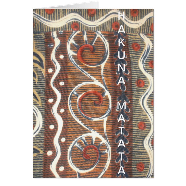 Nieuwste  Afrikaanse stammen passen product aan (Voorkant)