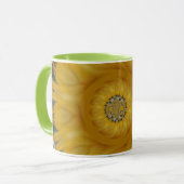 Nieuwste Afrikaanse Traditionele Zonnebloem Art Pr Mok (Voorkant links)