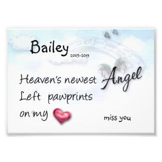 Nieuwste Angel heeft pootafdrukken achtergelaten o Foto Afdruk