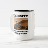 Nieuwste astrobioloog ter wereld tweekleurige koffiemok (Voorkant links)