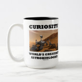 Nieuwste astrobioloog ter wereld tweekleurige koffiemok (Links)