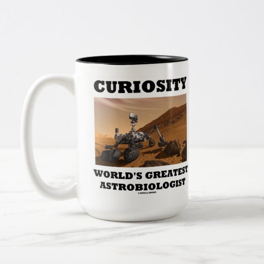 Nieuwste astrobioloog ter wereld tweekleurige koffiemok (Links)