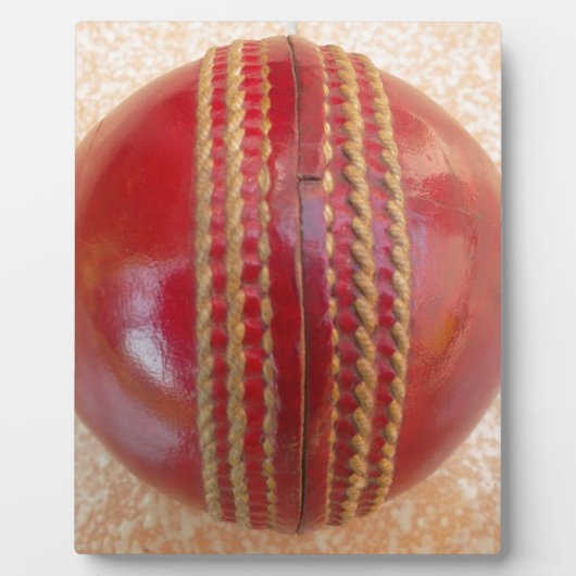 Nieuwste cricket Red Ball Fotoplaat (Voorkant)